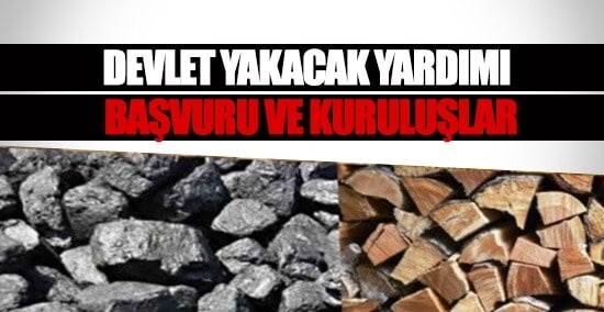 Yakacak odun ve kömür yardımı