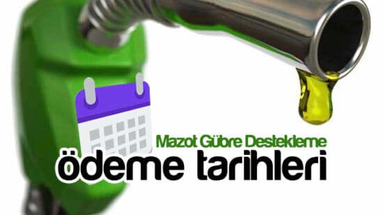 mazot parası destekleme yattı mı?