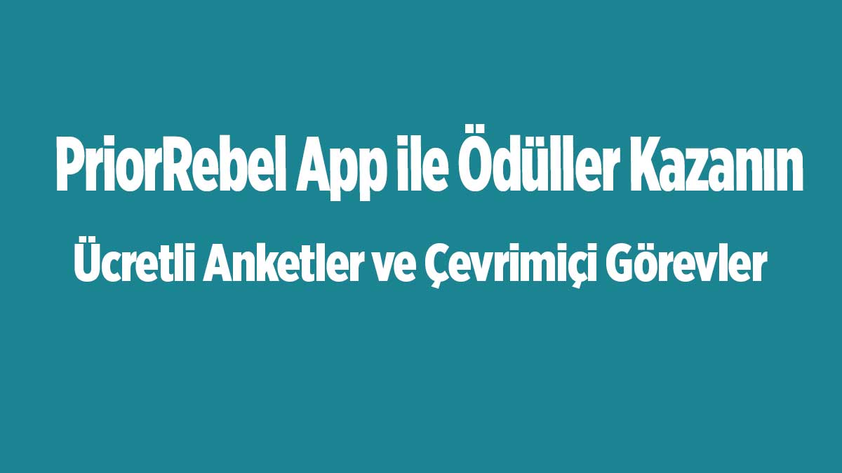 PrizeRebel'den Ödeme Almak İçin Ne Kadar Puan Biriktirmem Gerekiyor?